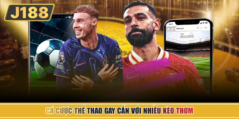Cá cược thể thao gay cấn với nhiều kèo thơm